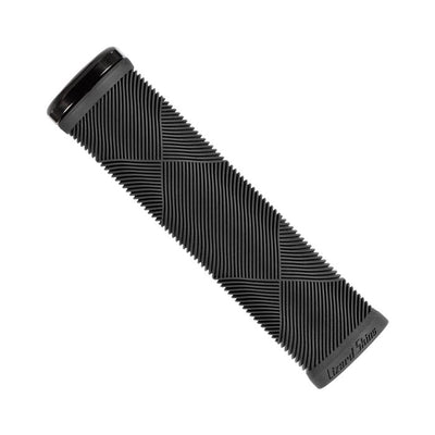 Skins de lézard Skins Lizard Strata Single Lock-On Poignées Black Jet