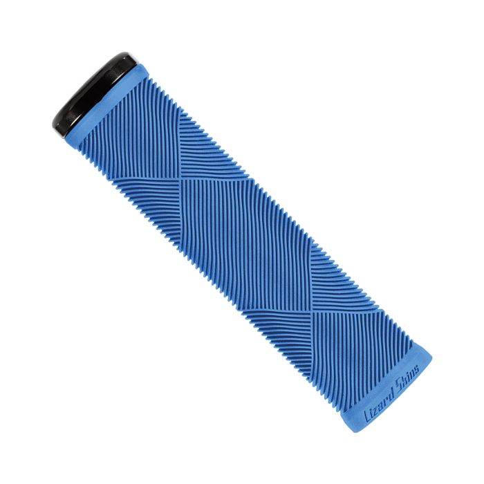 Strates en peaux de lézard - simple verrouillage - bleu deja