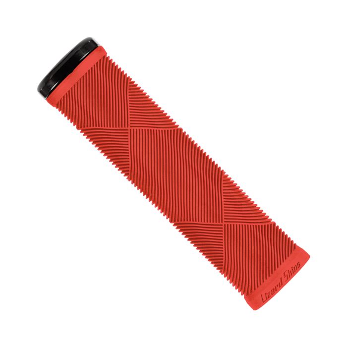 Strates de peaux de lézard - simple verrouillage - rouge bonbon