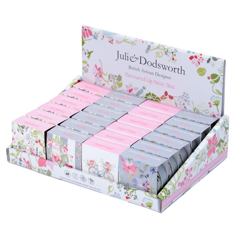 Julie Dodsworth Pink Floral Design Balm en Can
