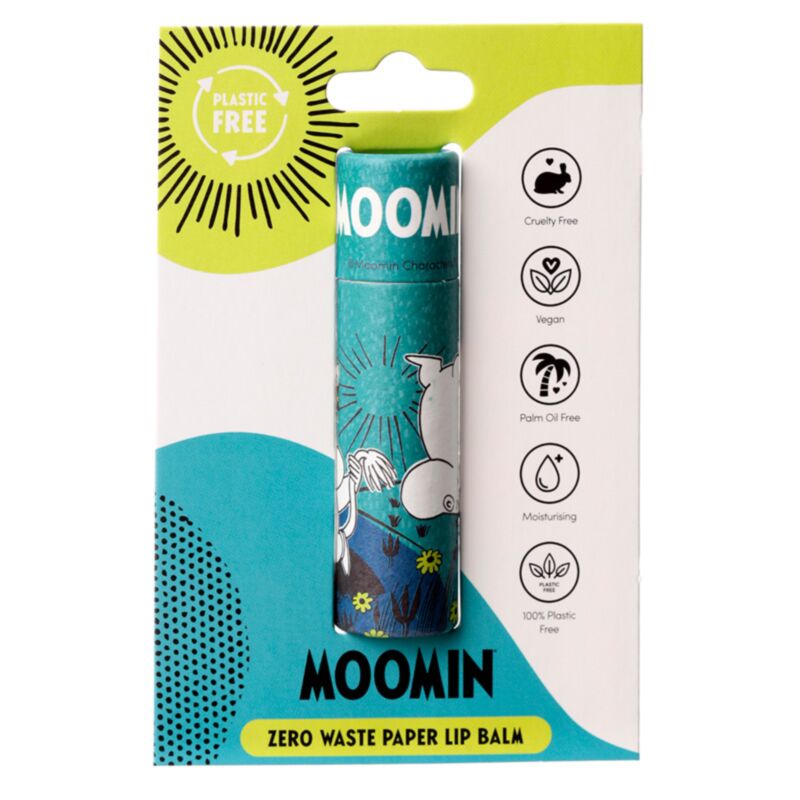 Moomin baume à lèvres en papier - fraise