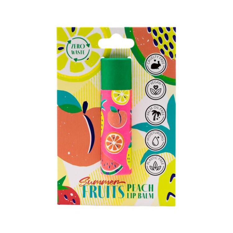 Stick à lèvres en papier à fruits d'été