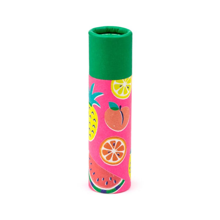 Stick à lèvres en papier à fruits d'été