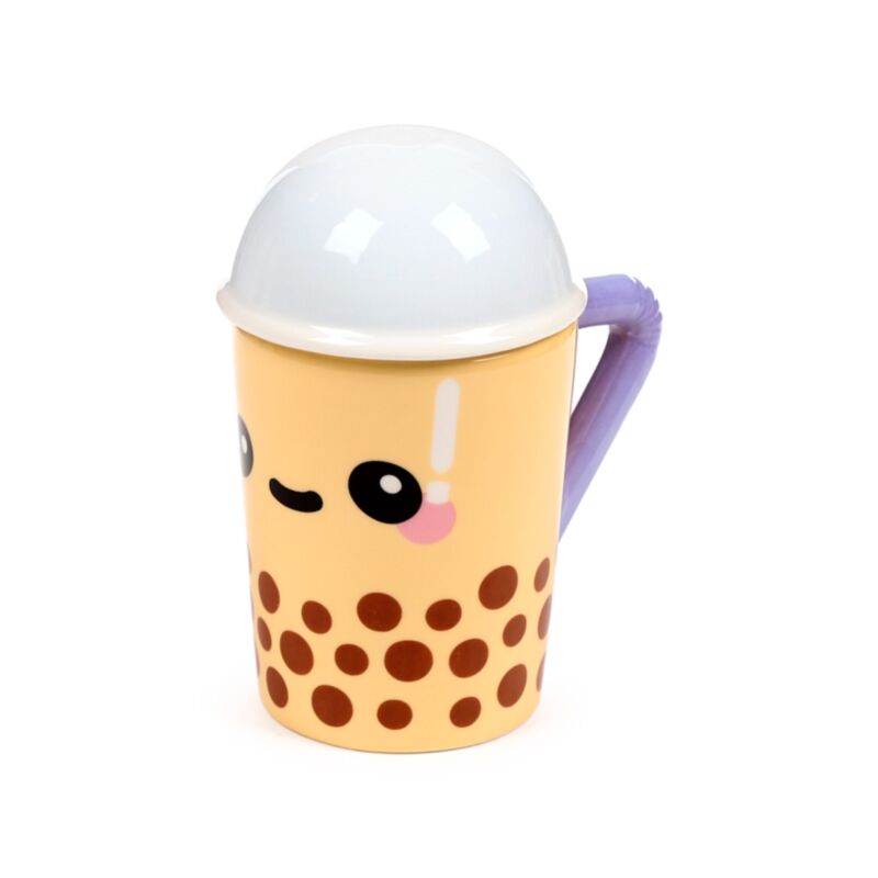 Boba de bubble tea aliments.