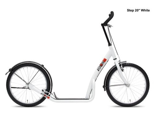 Rst 20-inch scooter auto scooter blanc
