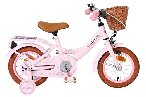 Vélo enfant Volare Ashley - filles - 12 pouces - rose