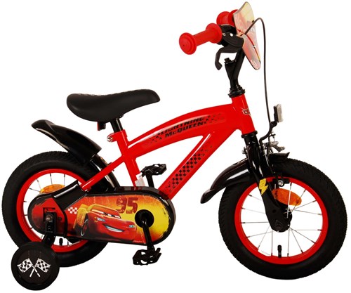 Vélo Disney Cars Kids - Garçons - 12 pouces - Rouge