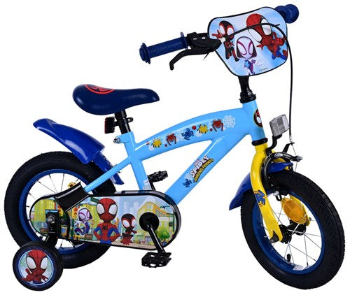 Vélo pour enfants Spidey et seine tollen freunde spidey - garçons - 12 pouces - bleu