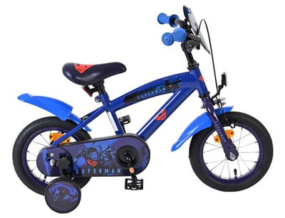 Vélo pour enfants Superman - garçons - 12 pouces - bleu