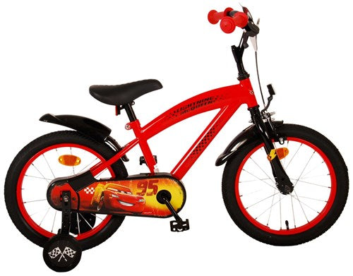 Vélo pour enfants Disney Cars - Boys - 16 pouces - rouge