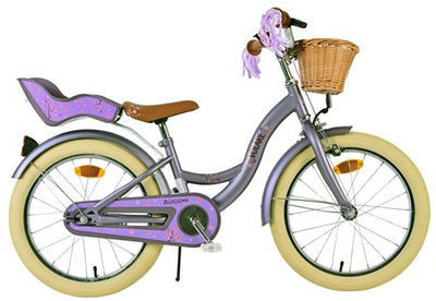 Vélo pour enfants Volare Blossom - filles - 18 pouces - violet