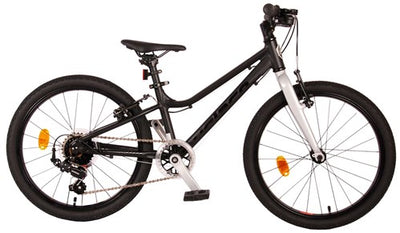 Volare Dynamic Children's Bicycle - Boys - 20 pouces - Matt Black - 7 Gears - Prime Collection