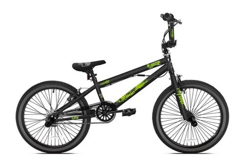 BMX MADD 20 pouces Freestyle Bicycle Black Green (12522)