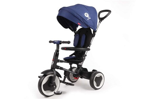Rito Deluxe 3 in 1 tricycle Junior Noir Bleu