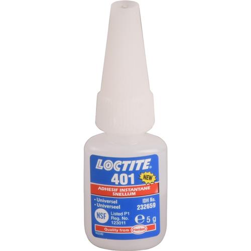 Adhésif instantané Loctite 401 universel 3gr