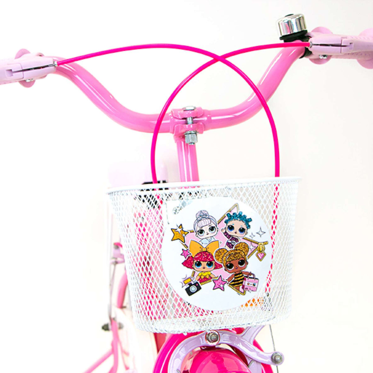LOL surprise Bicycle pour enfants - filles - 16 pouces - rose - freins à deux mains
