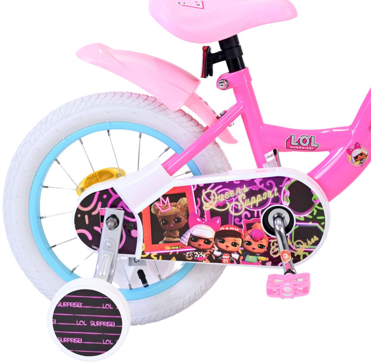 Lol surprise enfants vélo filles 14 pouces rose