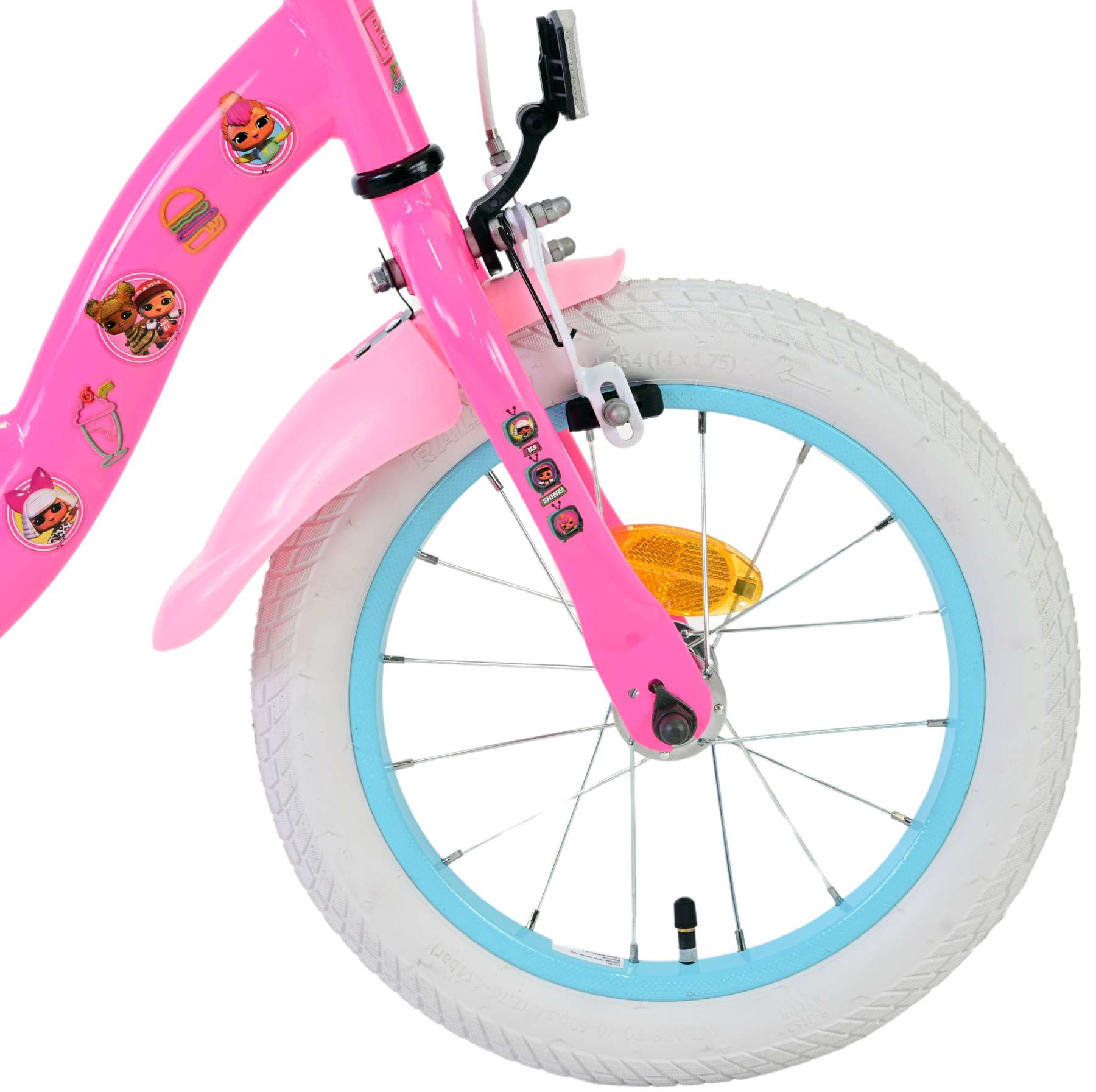Lol surprise enfants vélo filles 14 pouces rose