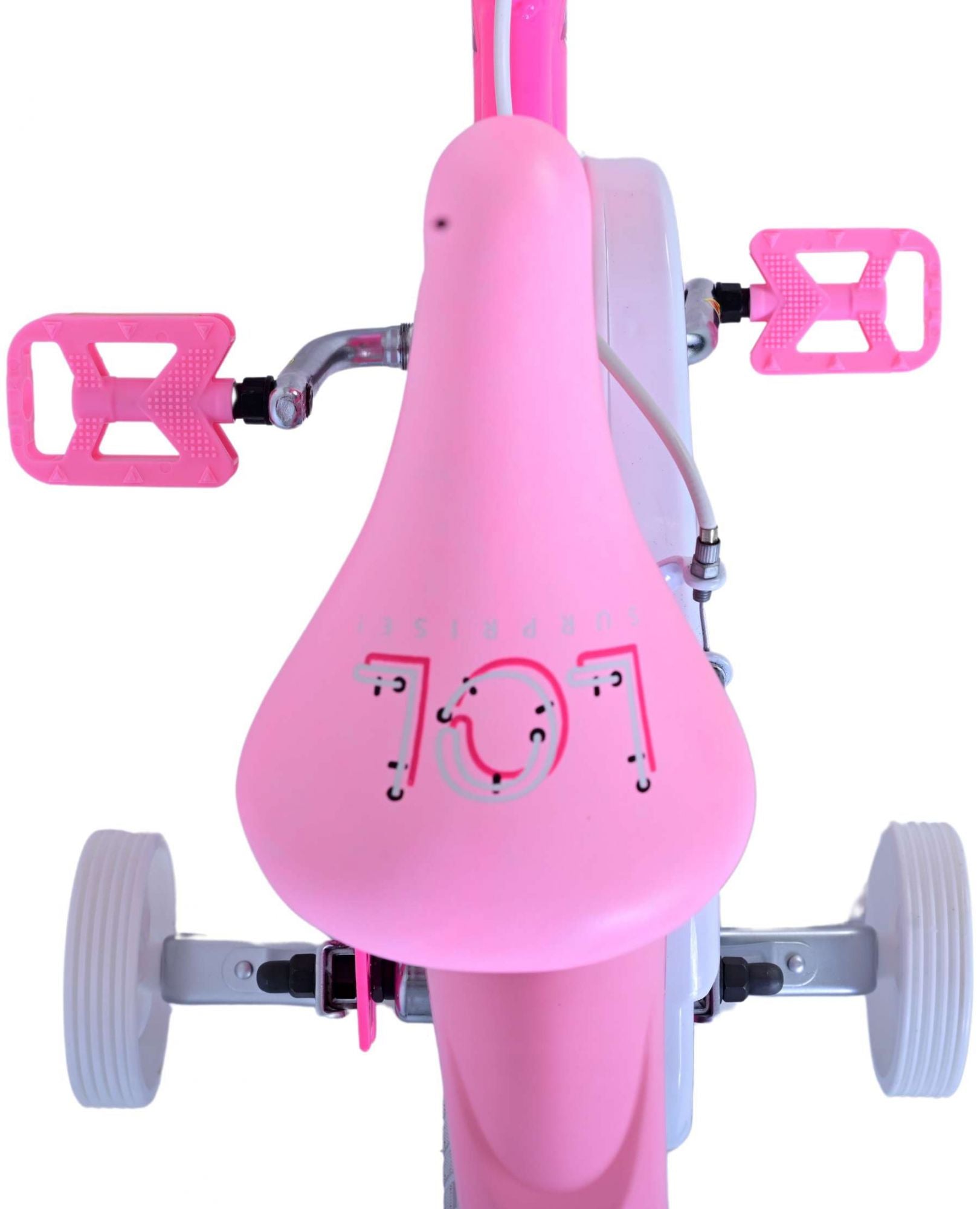 Lol Surprise Kids Bike Girls 14 pouces Pink Two Hand freins