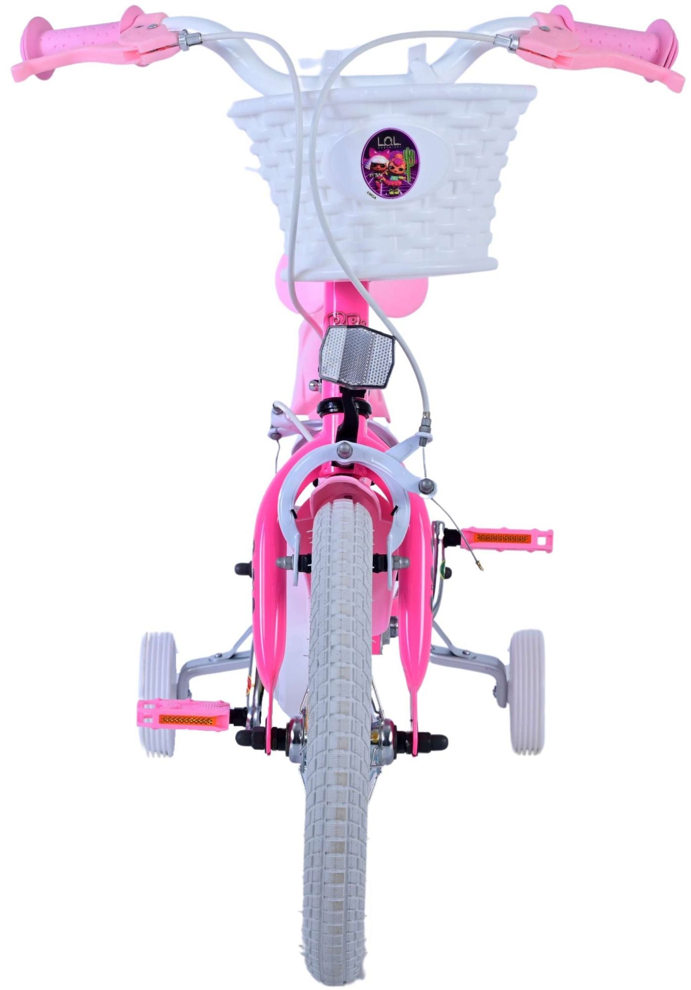 Lol Surprise Kids Bike Girls 14 pouces Pink Two Hand freins