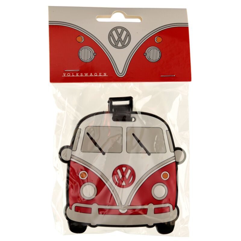 Volkswagen van VW T1 Red Pvc Label Label