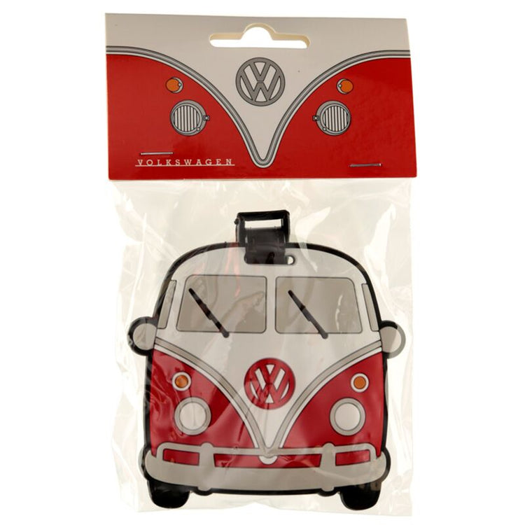 Volkswagen van VW T1 Red Pvc Label Label