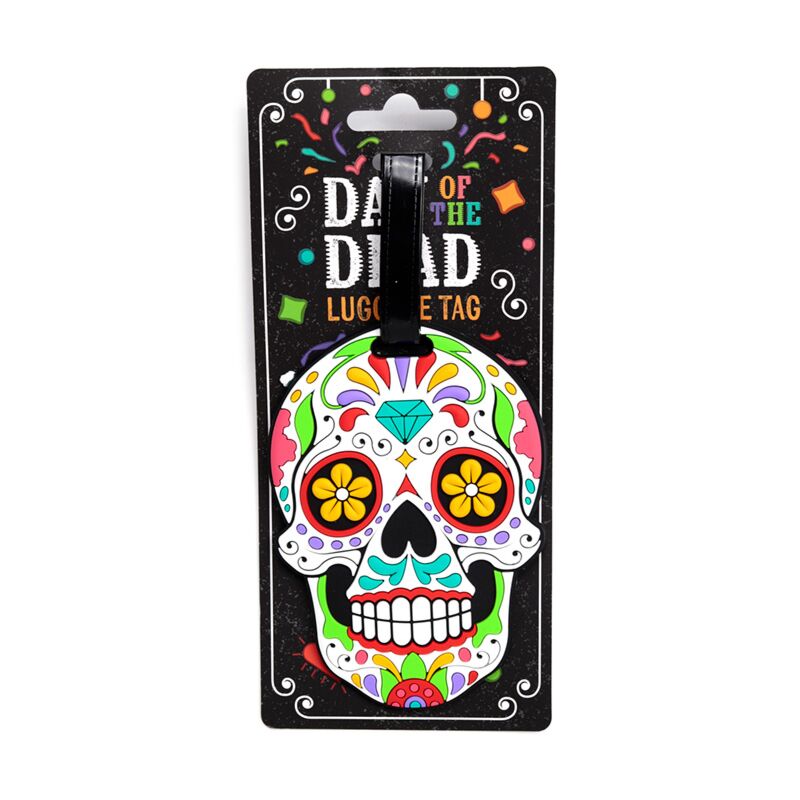 Étiquette de valise Slide de Los Muertos PVC
