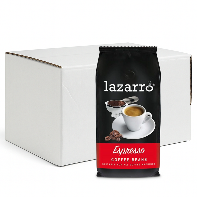Grains d'espresso Lazarro (8x 1kg)