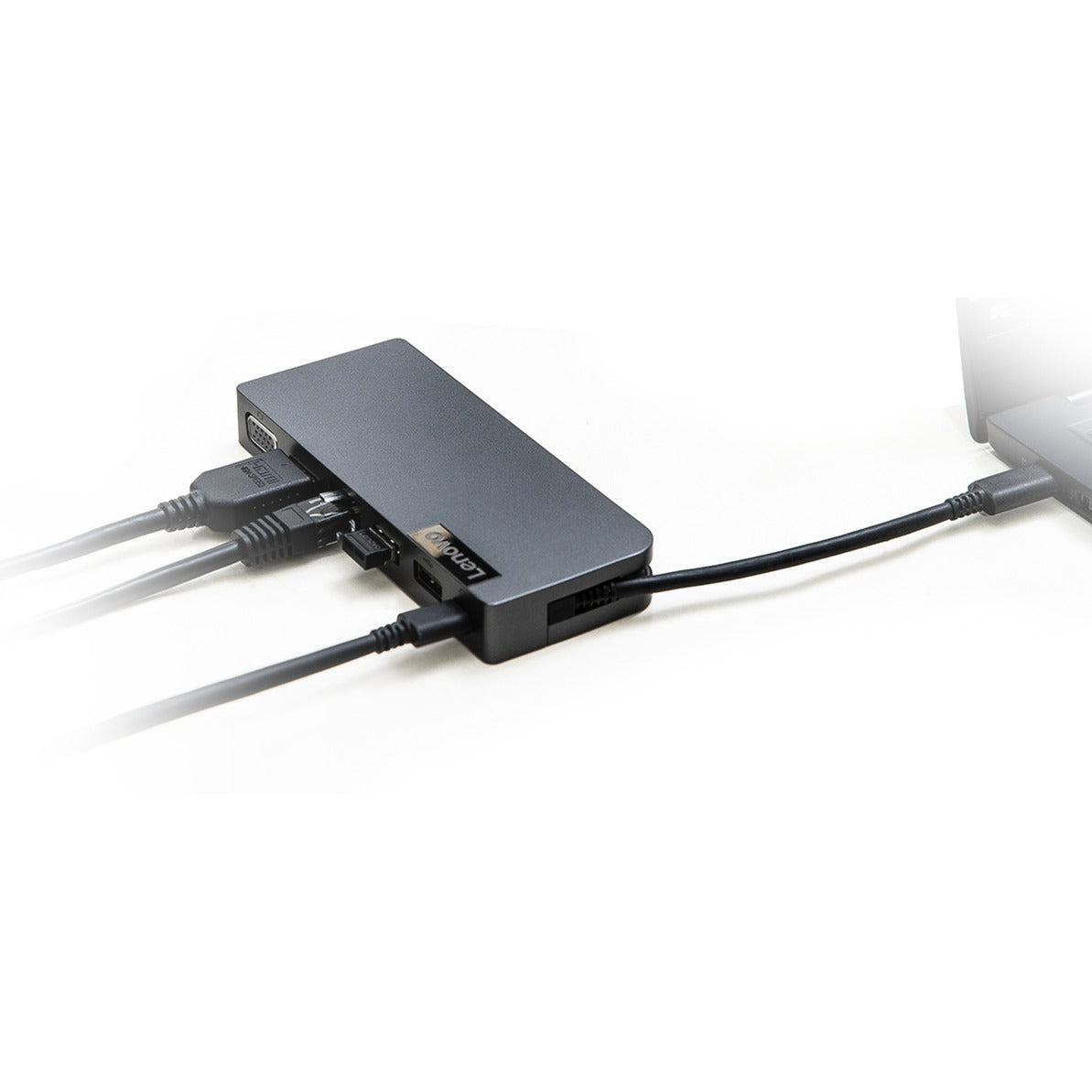 Hub de voyage USB-C alimenté par Lenovo