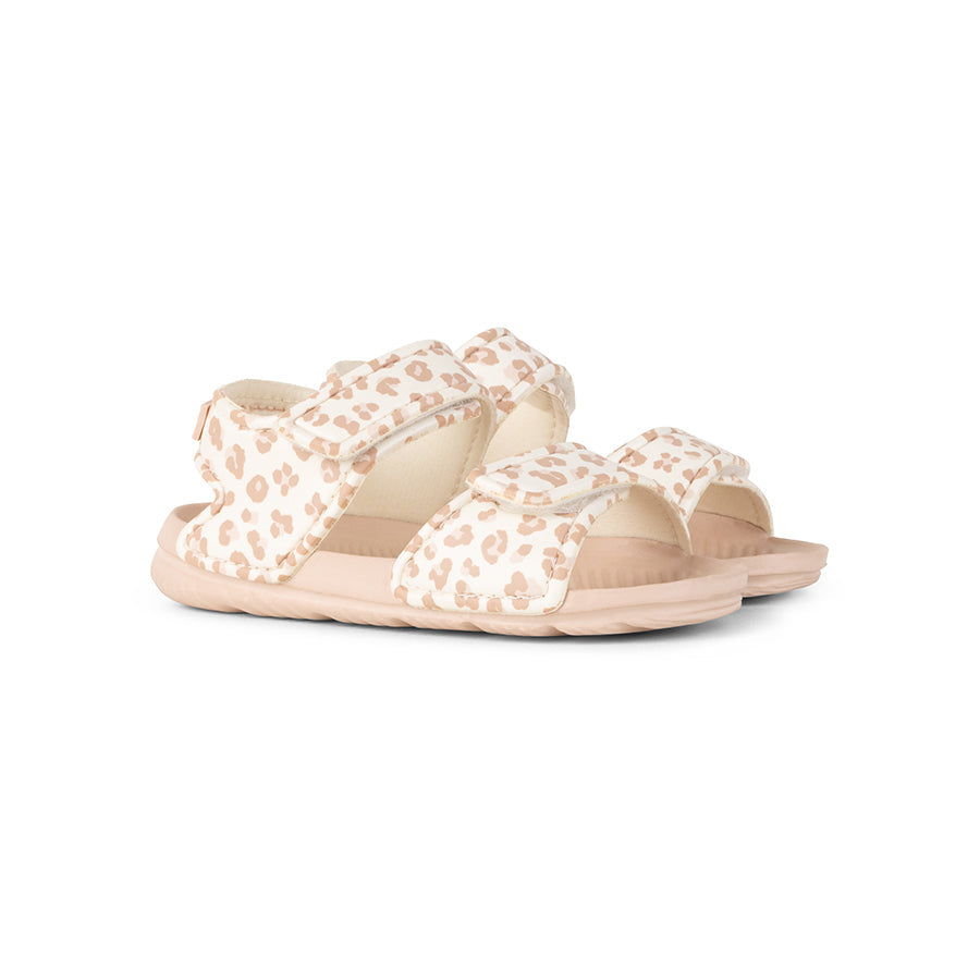 Léopard | Sandales beige - Taille 19-29