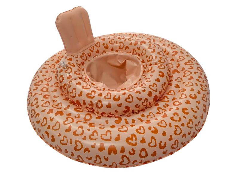 Léopard | Float de bébé orange 0-1 ans