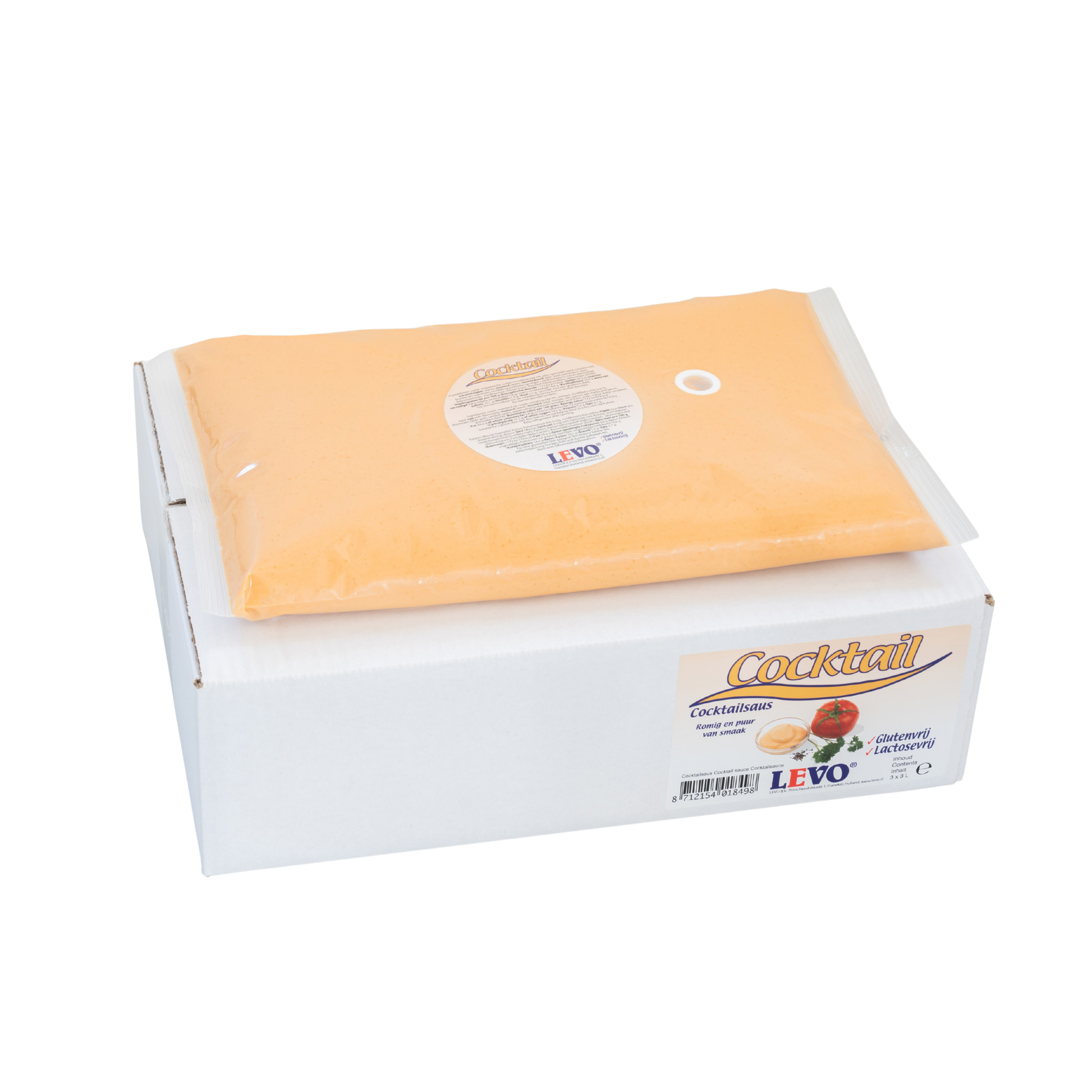 Sachet de sauce cocktail Levo (3x 3 litres)