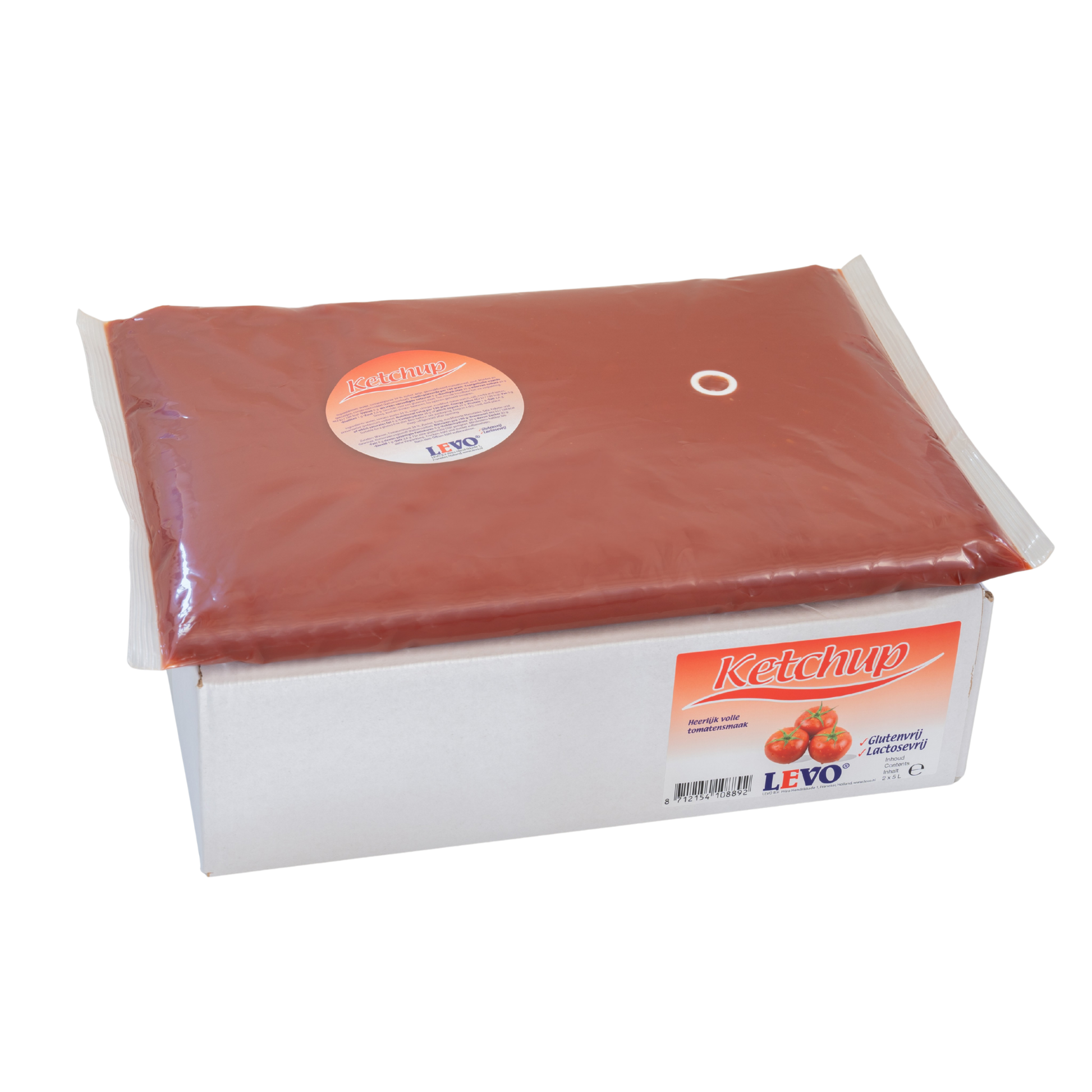 Sac pack ketchup Levo (2x 5 litres)
