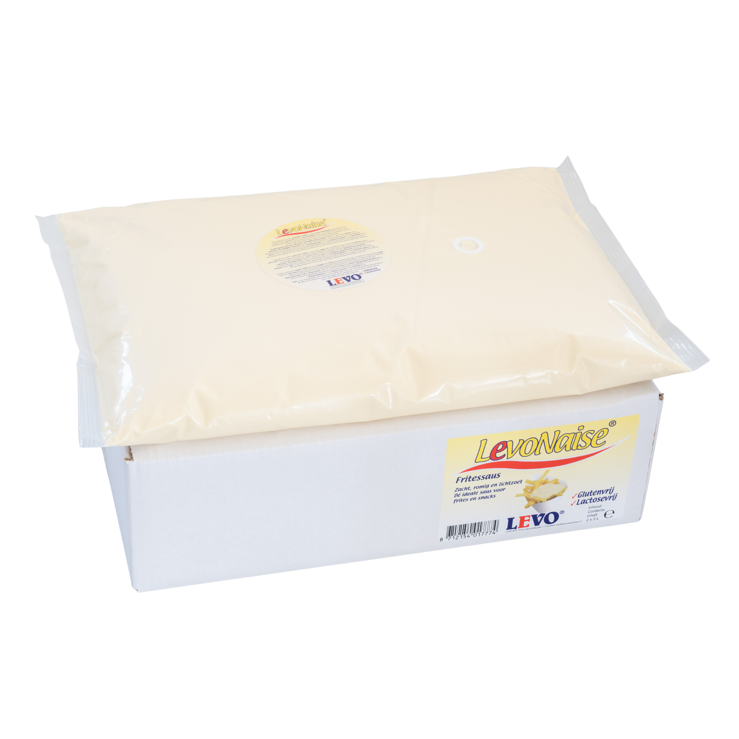 Sauce frites Levo naise 35% sachet (2x 5 litres)