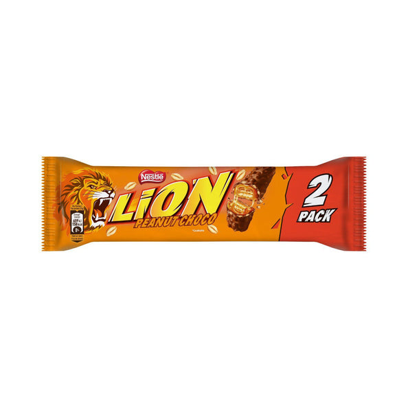 Lion nestlé cacahuète 2-pack (28x 62gr)