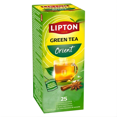 Lipton feel good sélection thé vert d'orient (6x25 pièces)