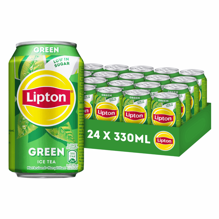 Lipton thé glacé vert pur (24x 33cl)