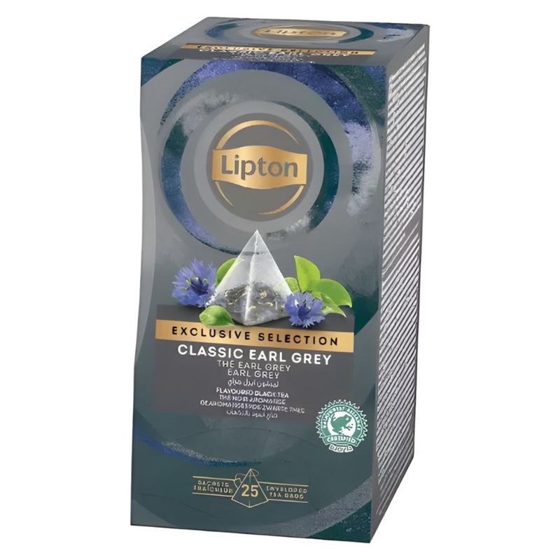 Thé Lipton sélection exclusive Earl Grey (6x25 pièces)