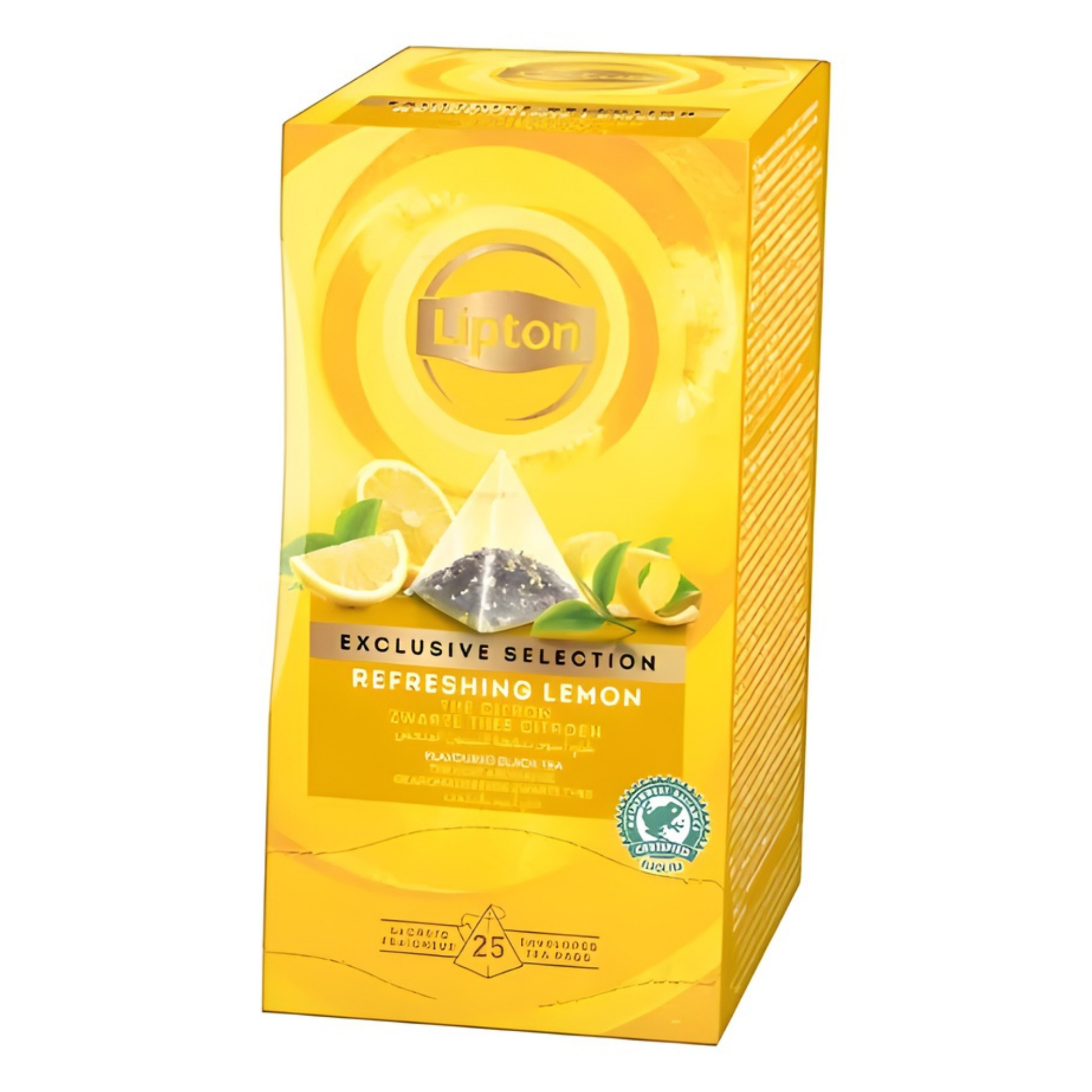 Thé Lipton sélection exclusive citron (6x25 pièces)