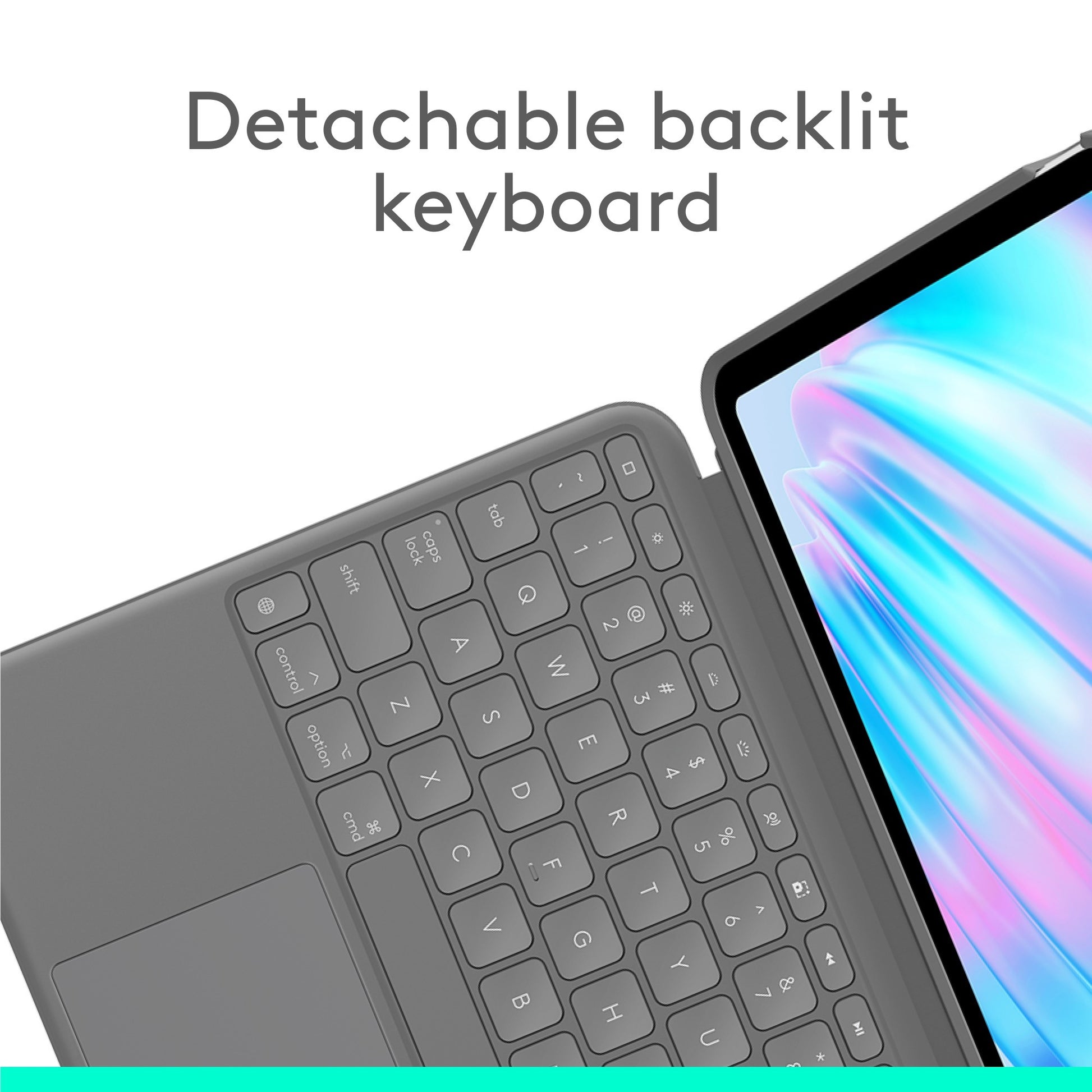 Logitech Combo Touch iPad Air 11 (M2), iPad Air (4e et 5e