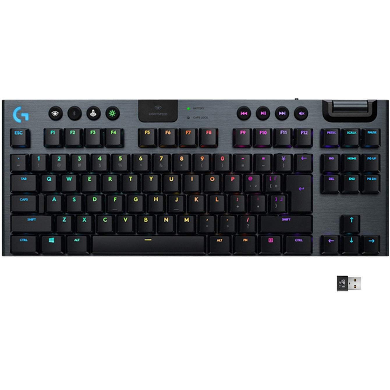 Logitech G915 TKL LightSpeed ​​Wireless RVB MECANICAL GAMING
