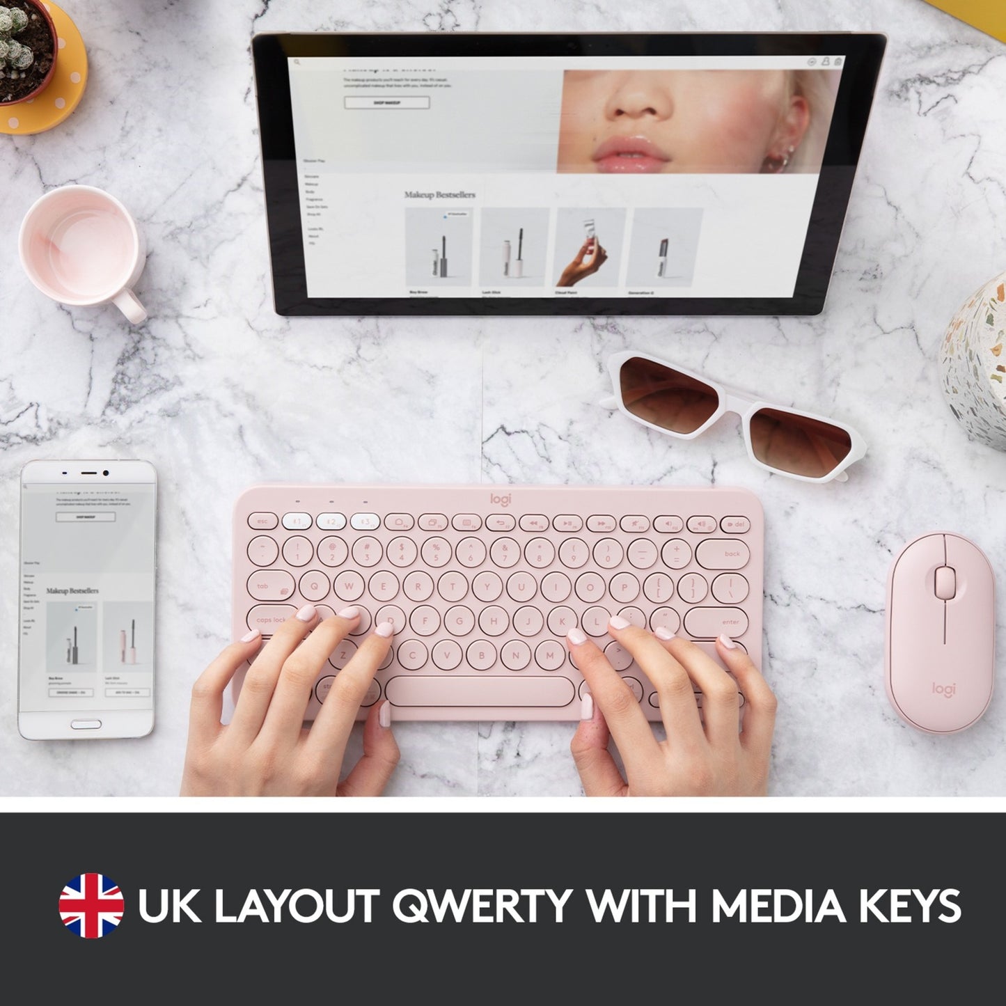 Logitech K380 Clavier Bluetooth multi-appareils