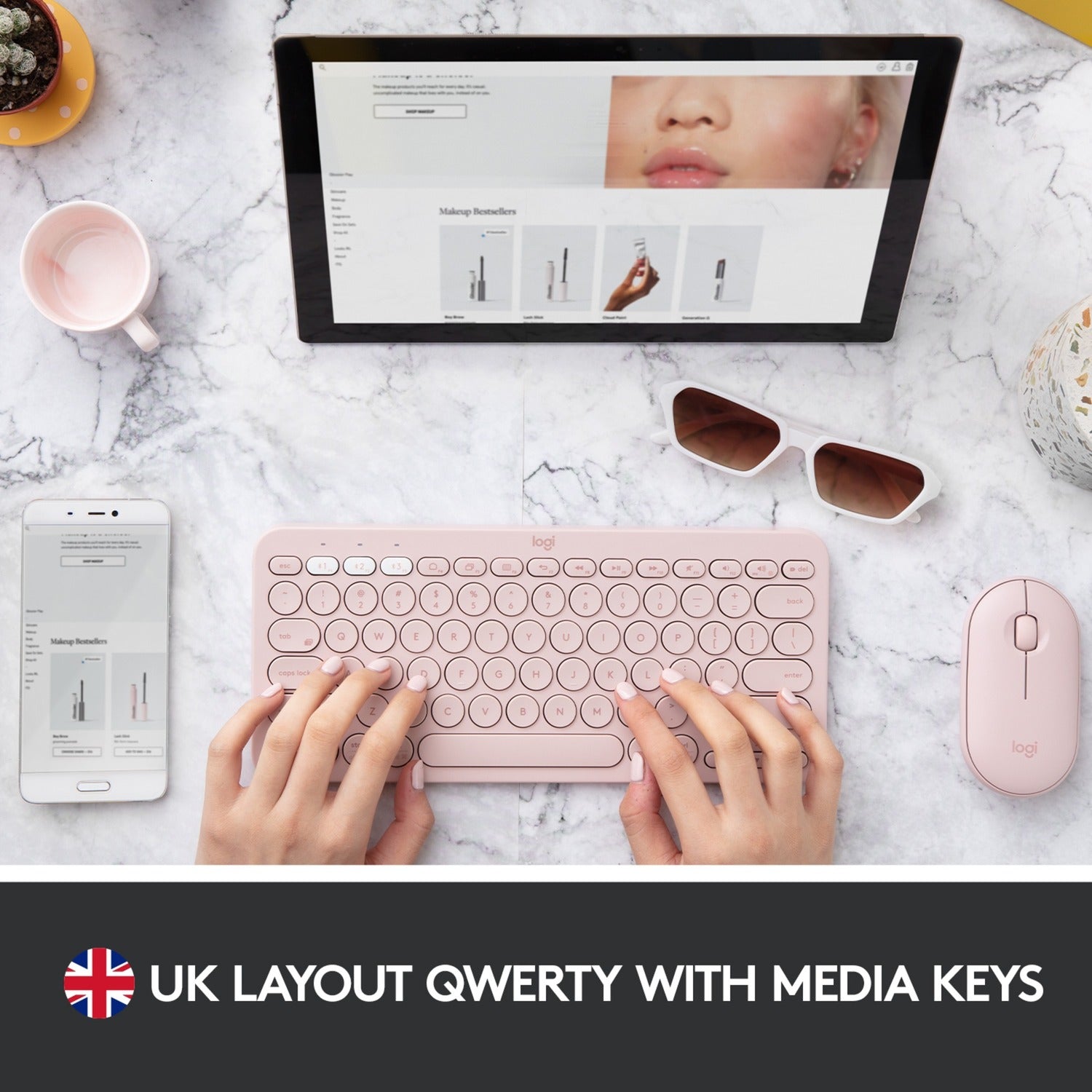 Logitech K380 Clavier Bluetooth multi-appareils
