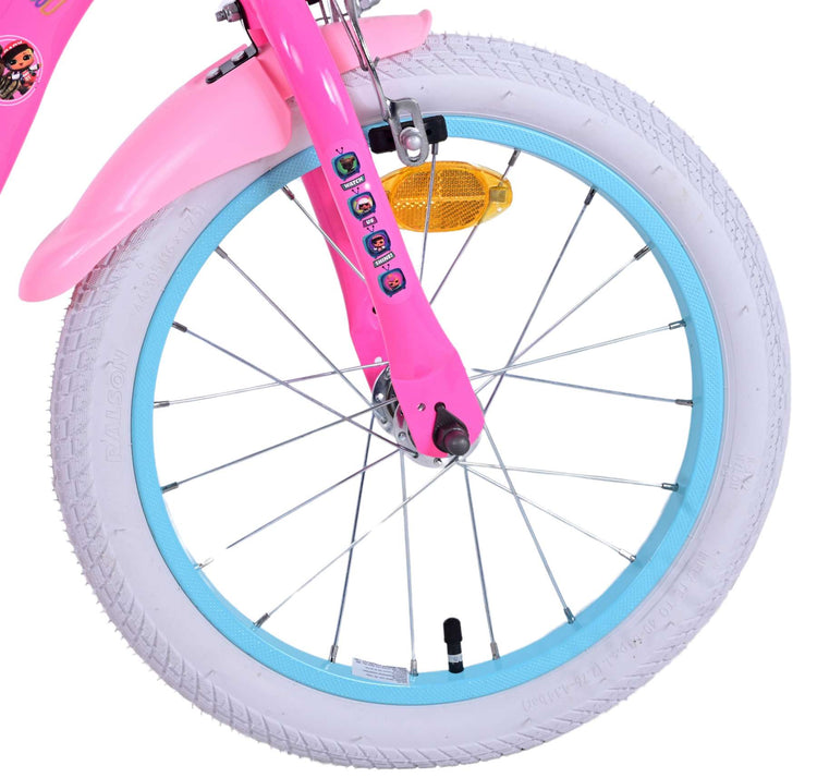 Volare Dolls Children's Bicycle - Girls - 16 pouces - rose