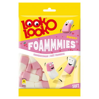 Look o look foammmies framboise (12x180gr)