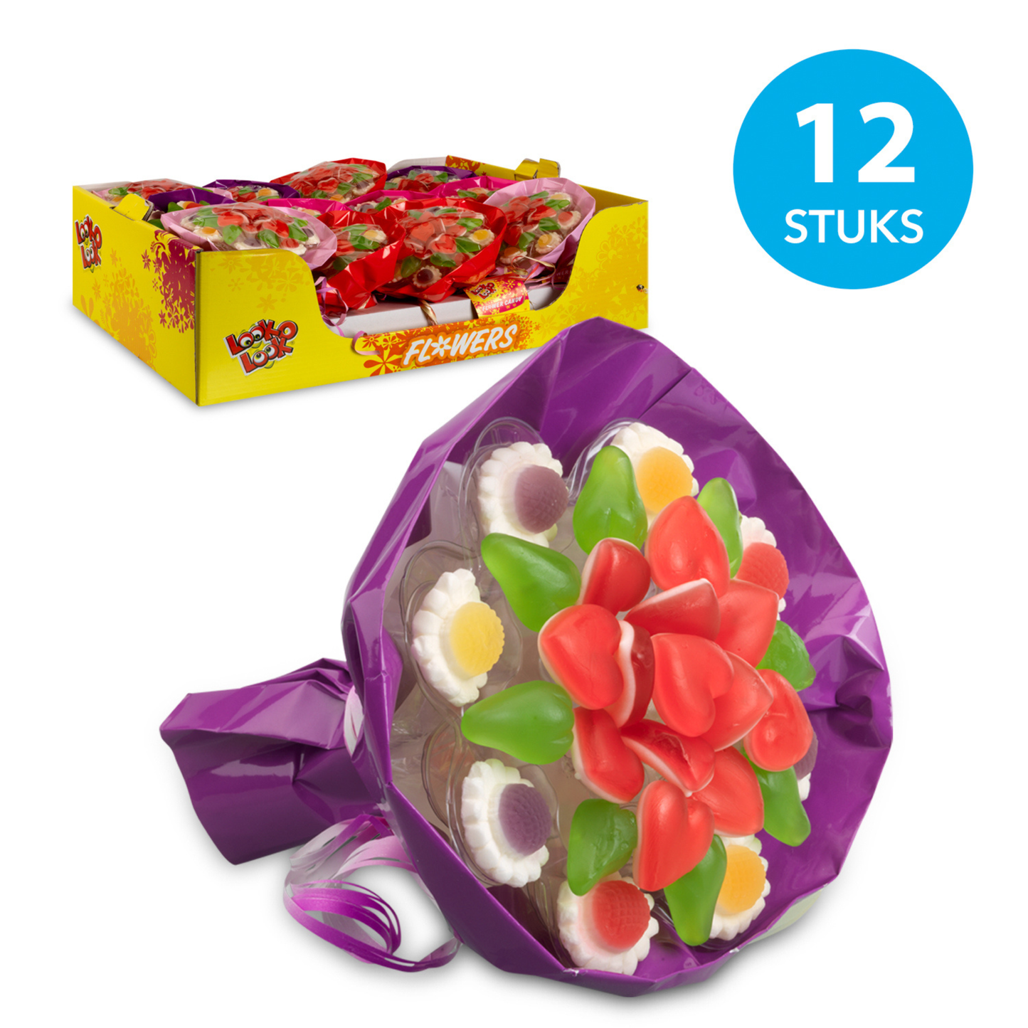 Look o look new bonbons aux fleurs (12x 145gr)