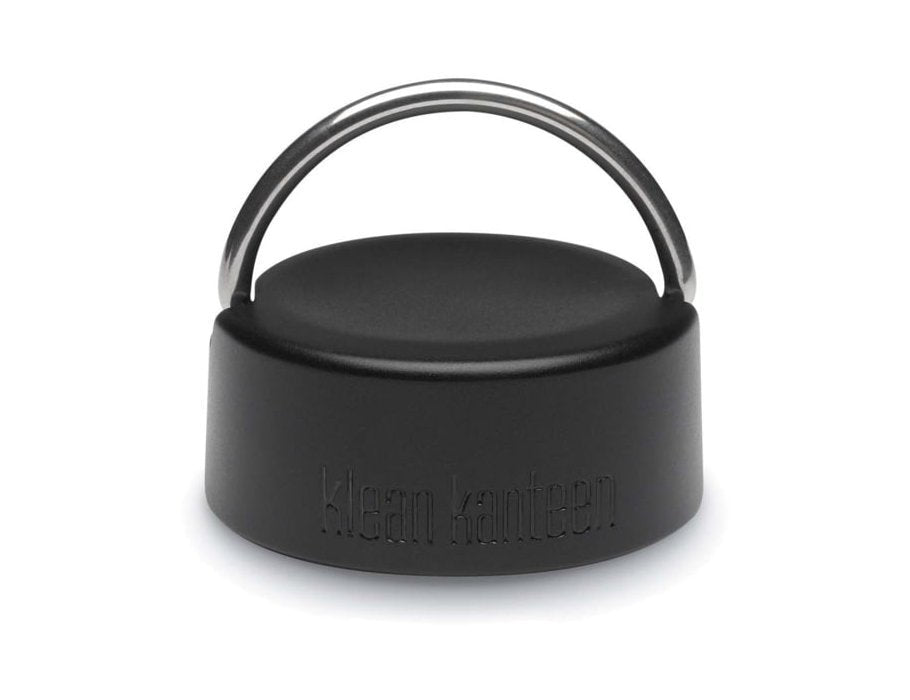 Klean Kanteen Wide Cap Loop Cap Black