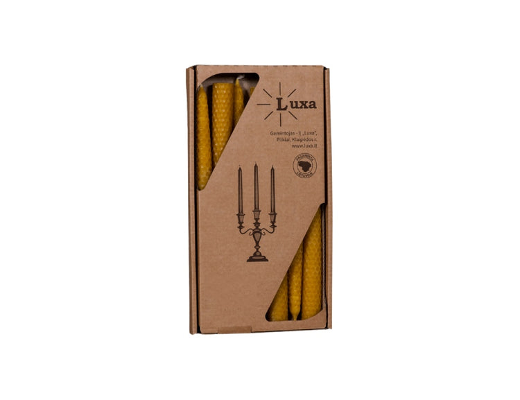 Bougies de luxe à Honinge Look Beeswal Ses 24 cm 7 PCS.
