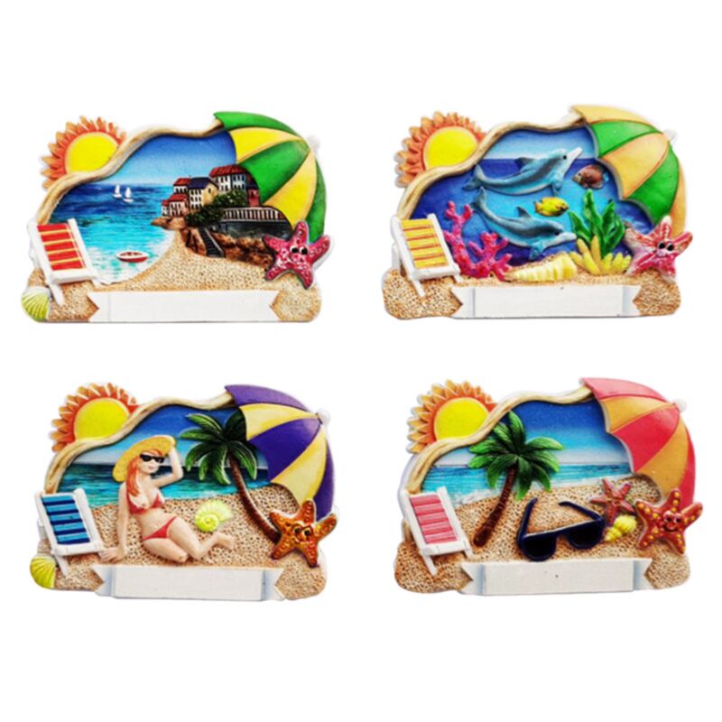 Place Parasol 3d Sea Strand Souvenir