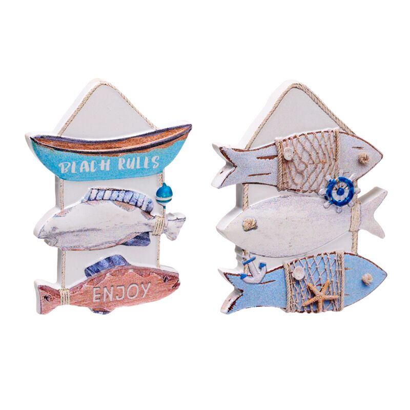 Plaque de poisson 3d Sea Beach Souvenir